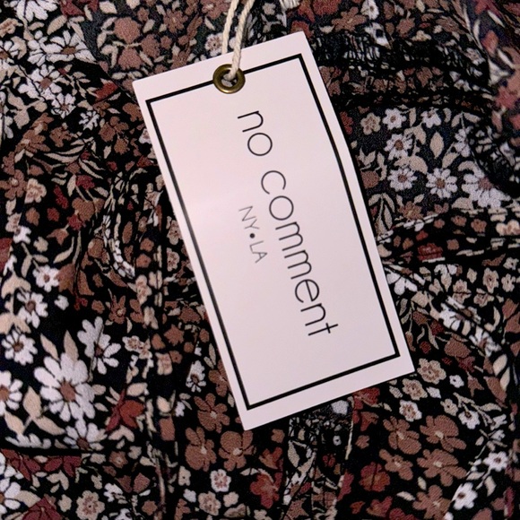 No Comment Floral Off the Shoulder Short/mini Dress - Picture 8 of 9